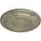 Ekena Millwork Niobe Ceiling Medallion (Fits Canopies up to 8 5/8"), 18"OD x 1 1/2"P, Castle Stone Crackle CM18NICSC - alternate 3